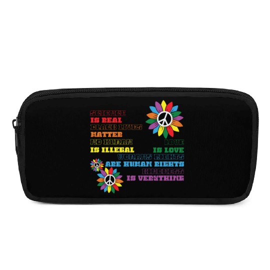 Distressed Science Is Real Black Pencil Cases