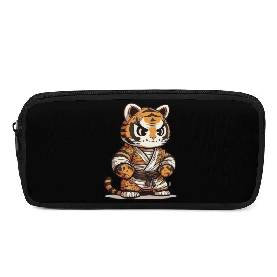 a lion in a kimono Pencil Cases