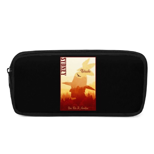 Sidney Nebraska wild west town Pencil Cases