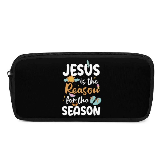 Jesus Is The Reason For The Season Summer Faith Pencil Cases