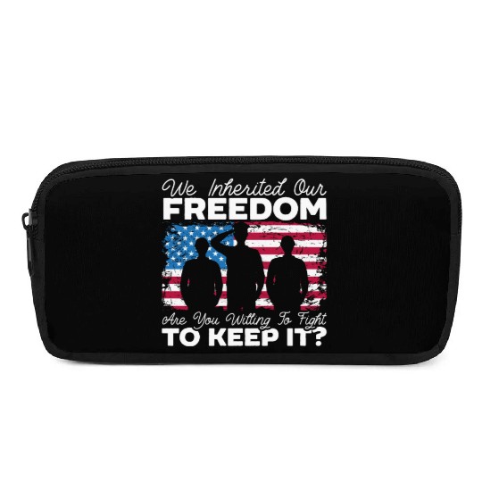Patriotic America USA Flag 4th Of July American Pencil Cases