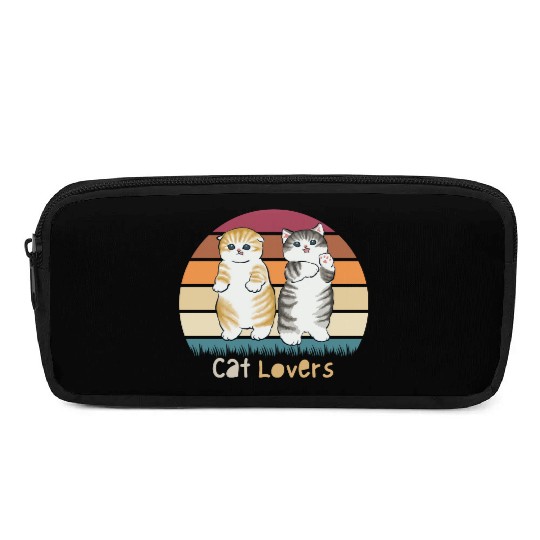 Cat lovers dedign with sweet cats Pencil Cases