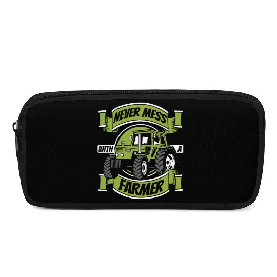 Never Mess With A Farmer Agriculture Rancher Pencil Cases