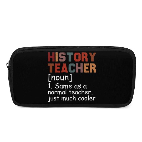 History Teacher Definition Cool Back To School Pencil Cases