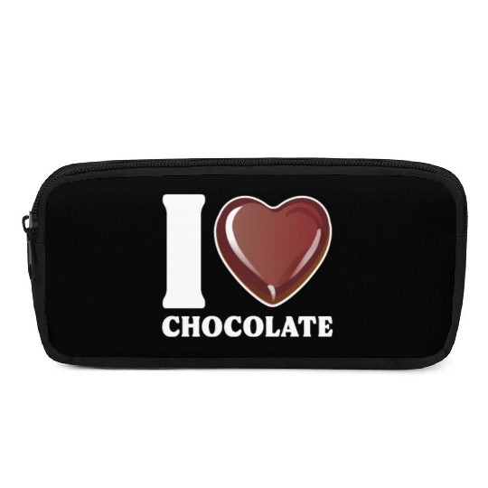 I Love Chocolate Pencil Cases