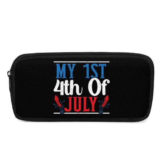 Patriotic America USA Flag 4th Of July American Pencil Cases
