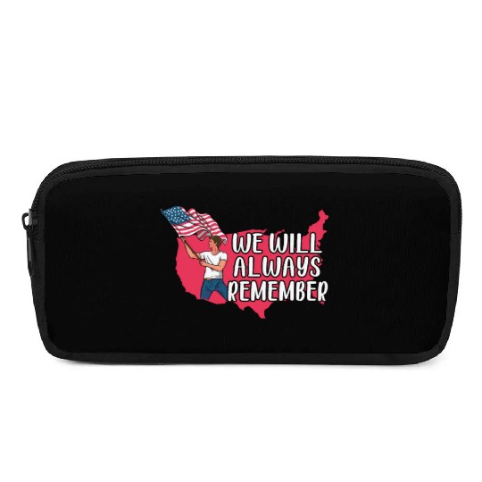 Patriotic America USA Flag 4th Of July American Pencil Cases