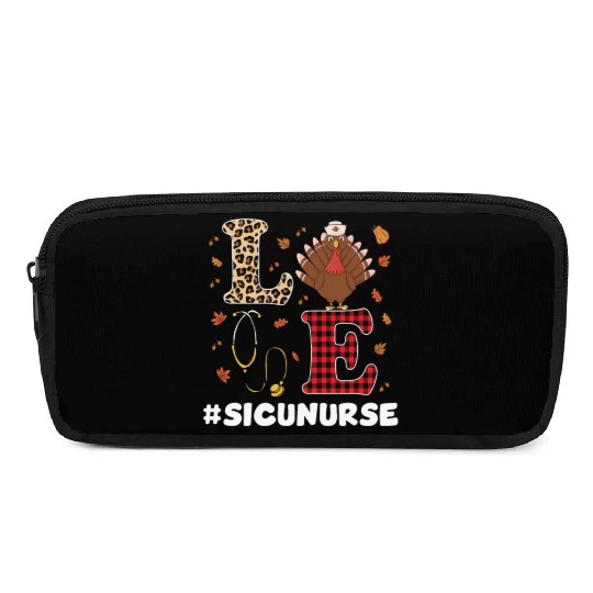 Funny SICU Nurse Thanksgiving Costume Pencil Cases