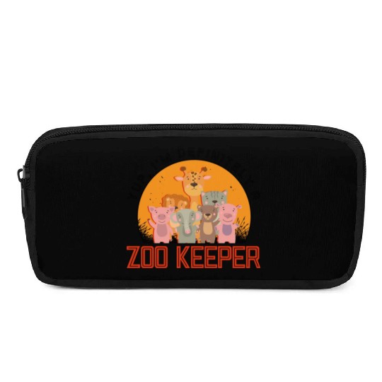 Zookeeper Wildlife Zookeeping Nature Zoo Animal Pencil Cases