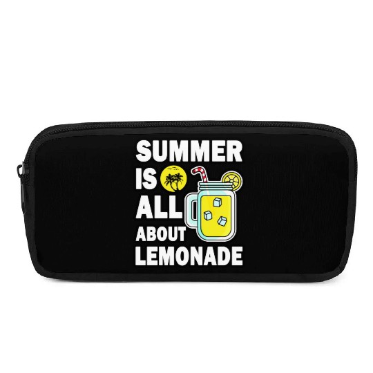 Lemonade Lover Summer Quote Pencil Cases