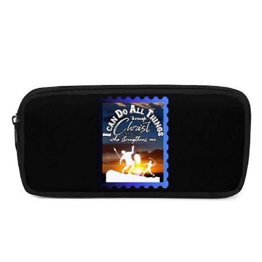 I Can Do All Things Through Christ.Bible, Sunset Pencil Cases