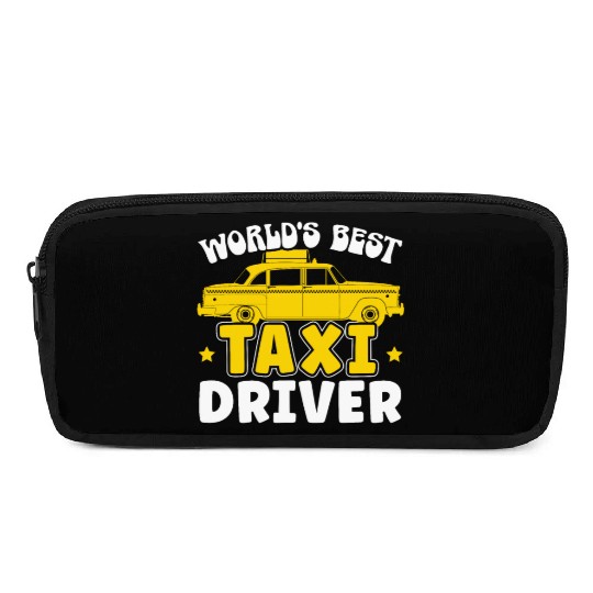 World's Best Taxi Driver Taxicab Cab Driver Cabbie Pencil Cases