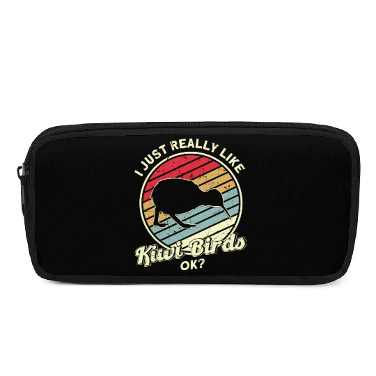 Bird Lover Endangered Species Kiwi Bird Pencil Cases