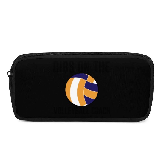 Dibs On The Volleyball Coach Pencil Cases