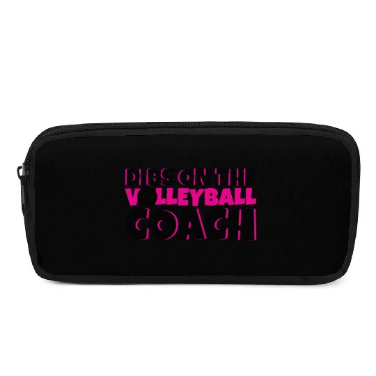 Dibs On The Volleyball Coach 4 Pencil Cases