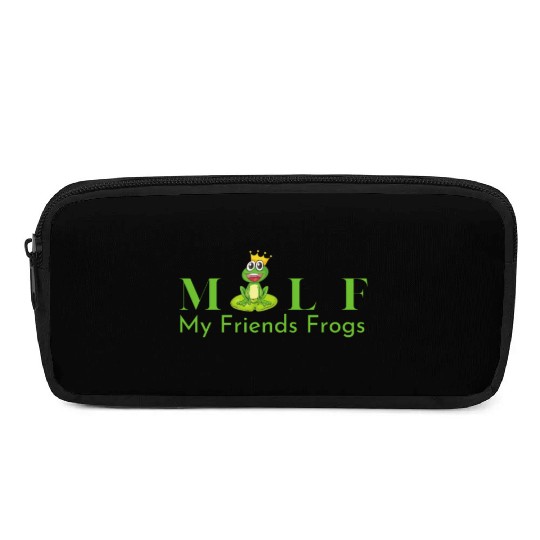 My Friends Frogs Man I Love Frogs Pencil Cases