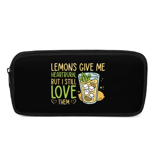 Lemon Fruit Lemonade Citrus Pencil Cases
