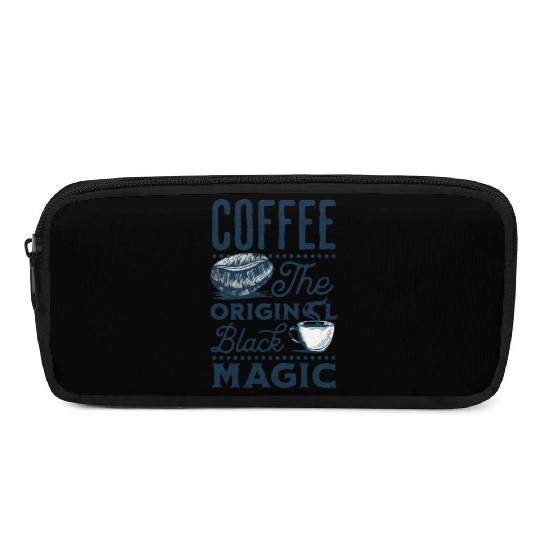 Coffee is the original Black Magic Pencil Cases