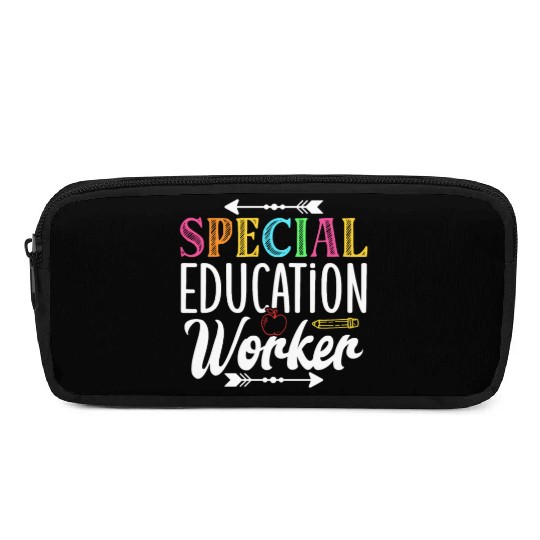 Special Education Worker Sped Teacher Awareness Pencil Cases