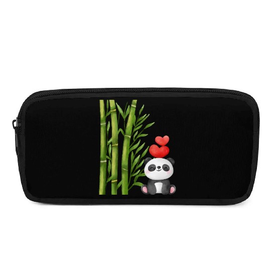 Bamboo Panda Pencil Cases