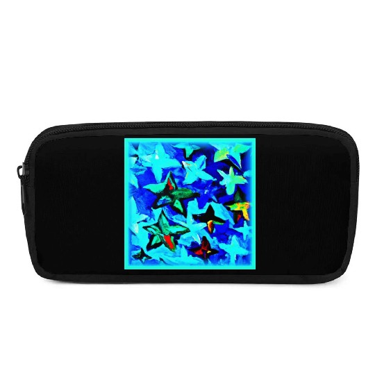 Blue Starry Night Sky Painting. Buy Now Pencil Cases