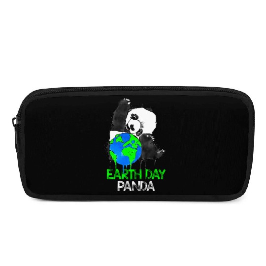 Earth Day Panda Pencil Cases