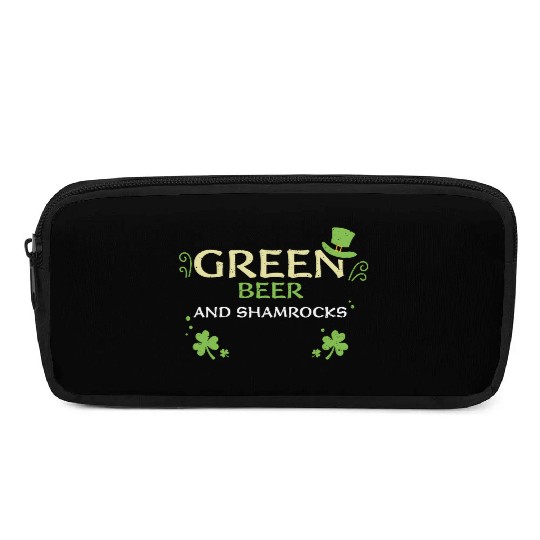 Green beer and shamrocks Pencil Cases