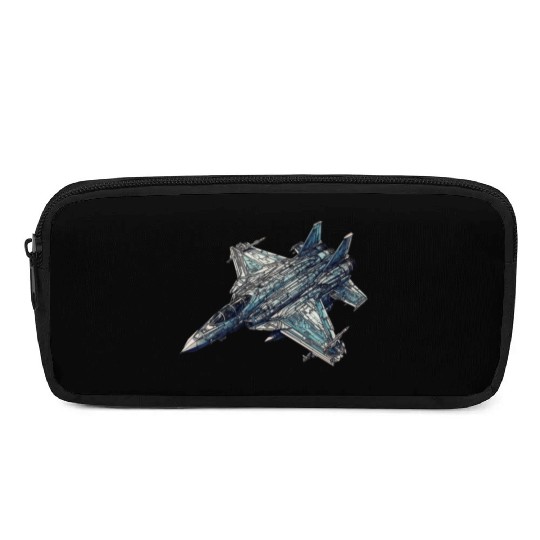 FIghter jet Pencil Cases