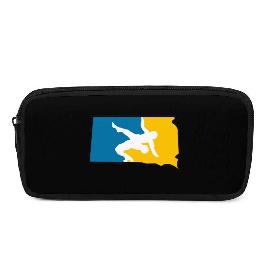 South Dakota Wrestling Pencil Cases