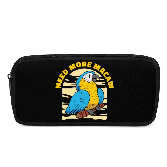 Macaw Parrot Lover Nature Zoo Animal Pet Pencil Cases
