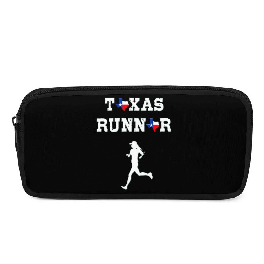 Texas Running Novelty I Love Texas Pencil Cases