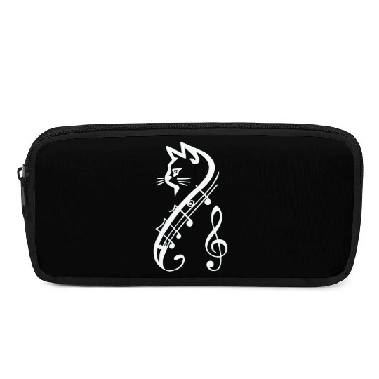Cat Lovers Musical Cat Music Teacher or Musician Pencil Cases