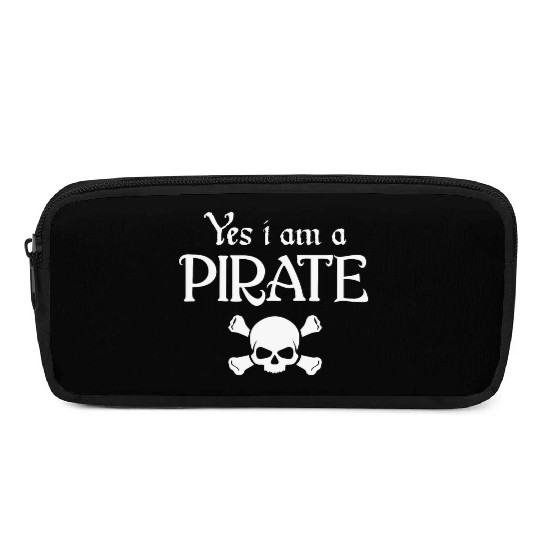 Halloween Yes I Am A Pirate Pencil Cases