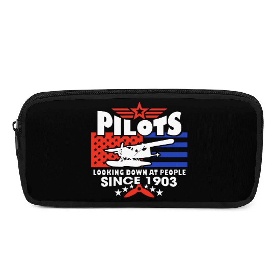 Pilots Looking Down At People SINCE 1903 Pencil Cases