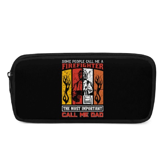 Firefighter Dad Pencil Cases