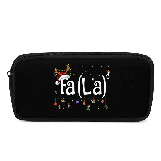 Fa La La 8 Math Teacher Christmas Pencil Cases