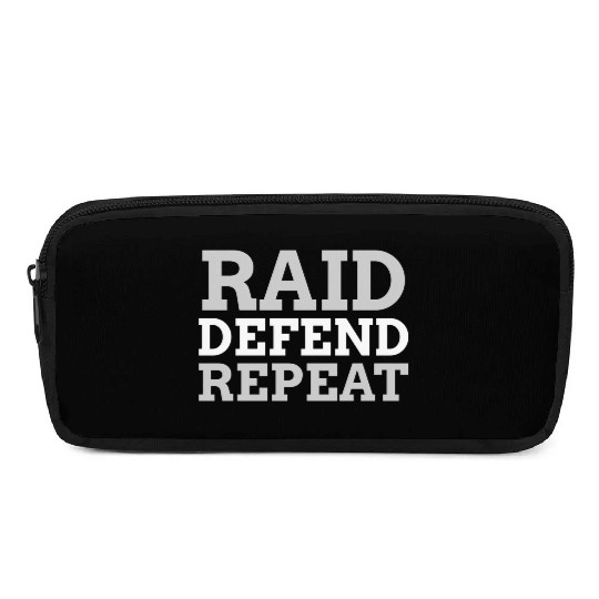 Raid Defend Repeat | Kabaddi Sport Pencil Cases
