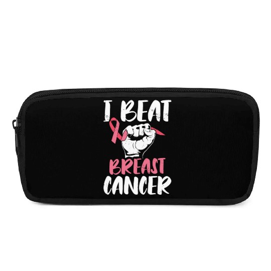 I Beat Breast Cancer Survivor Breast Cancer Pencil Cases