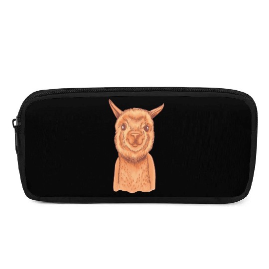 Alpaca Animal Lover Alpaca Love Watercolor Art Pencil Cases