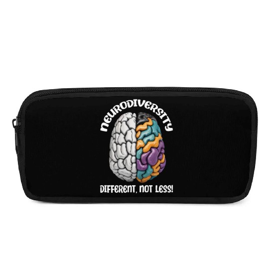 "Different, Not Less" Neurodiversity Pencil Cases