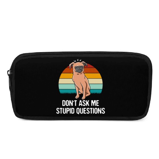 Dont Ask Me Stupid Questions Funny Sarcastic Humor Pencil Cases