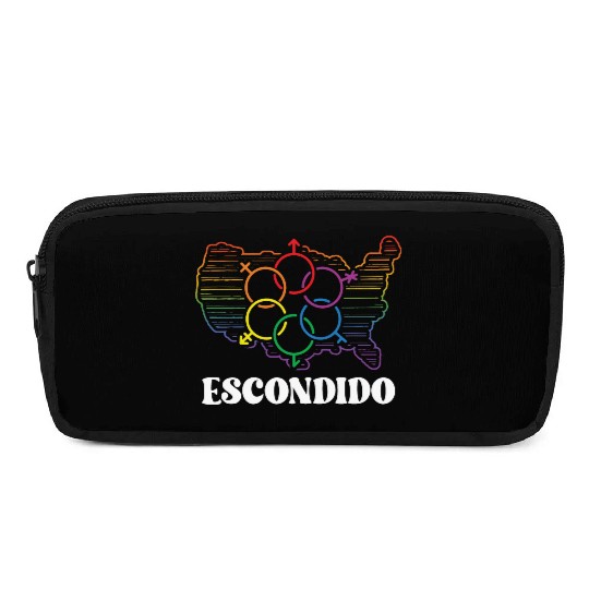 Escondido Pride Month Pride Flag LGBT Community LG Pencil Cases