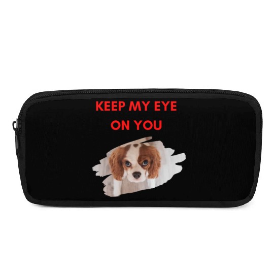 Funny dog, keep my eye on you for dog lovers. Pencil Cases