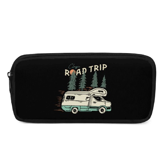 Classic Road Trip Pencil Cases