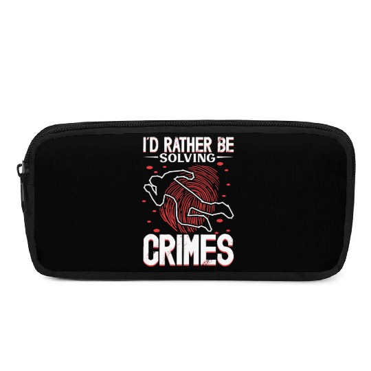 True Crime Murder Spy Crime Interest Gift Idea Pencil Cases