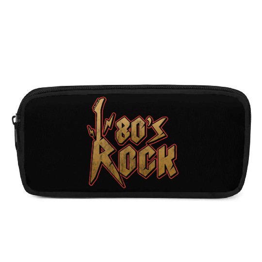 80s Rock Music Genre Eighties Vibe Retro Musician Pencil Cases
