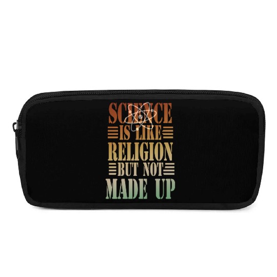 Science Knowledge Religion Scientist Nerd Pencil Cases