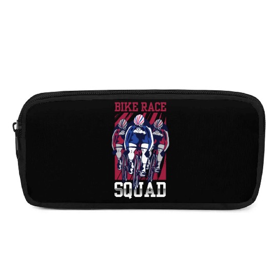 Bike Race Squad Racing Racer Cycling Bicycle Pencil Cases