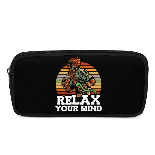 Relax Your Mind Mental Health Awareness Sports Pencil Cases