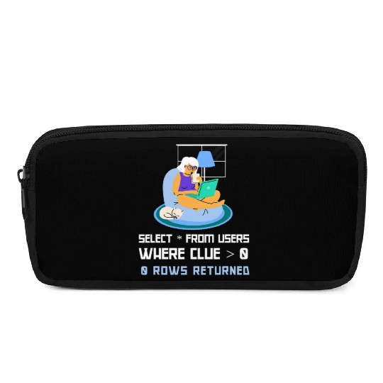 Computer Science Programmer IT Nerd DBA Pencil Cases IT